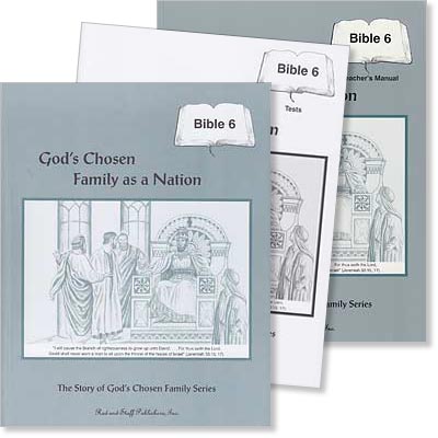 Grade 6 Bible: God's Chosen Family as a Nation SET NEW - Click Image to Close